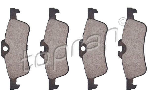 Placute frana TOPRAN 501 017