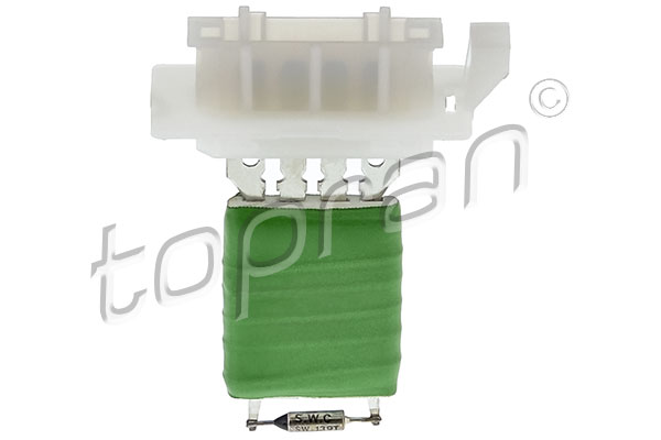Rezistor ventilator habitaclu SKODA OCTAVIA II (1Z3) 1.9 TDI  diesel 105 cai TOPRAN 112217