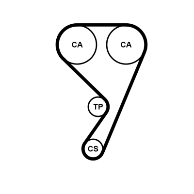 Curea de distributie CONTITECH CT1189