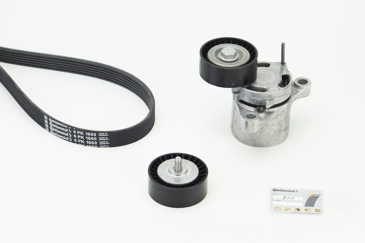 Set curea transmisie cu caneluri CONTITECH 6PK1660K5
