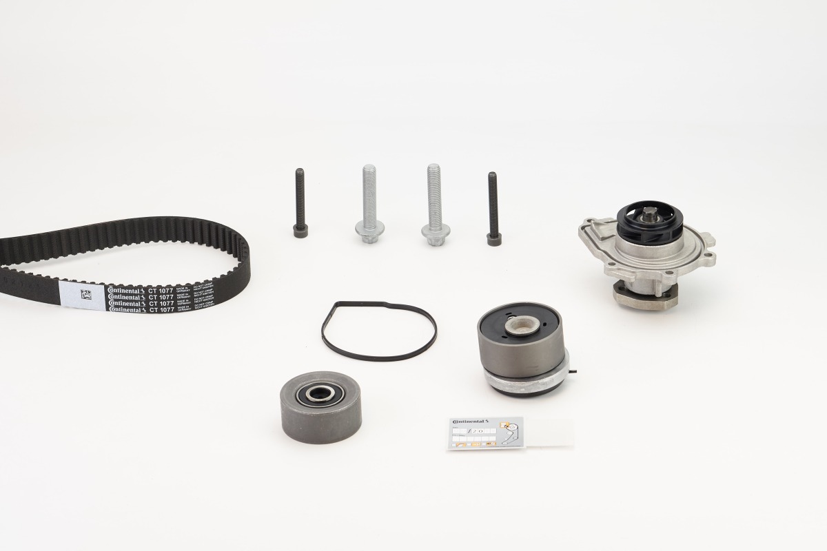 Set pompa apa + curea dintata OPEL ASTRA J (P10) 1.6 Turbo (68)  benzina 180 cai CONTITECH CT1077WP2