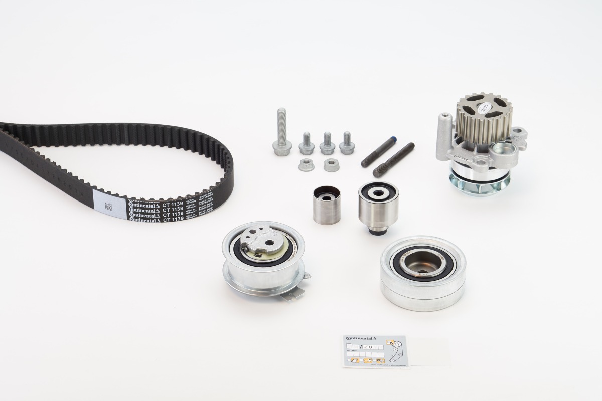 Set pompa apa + curea dintata VW POLO V (6R1, 6C1) 1.2 TDI  diesel 75 cai CONTITECH CT1139WP6