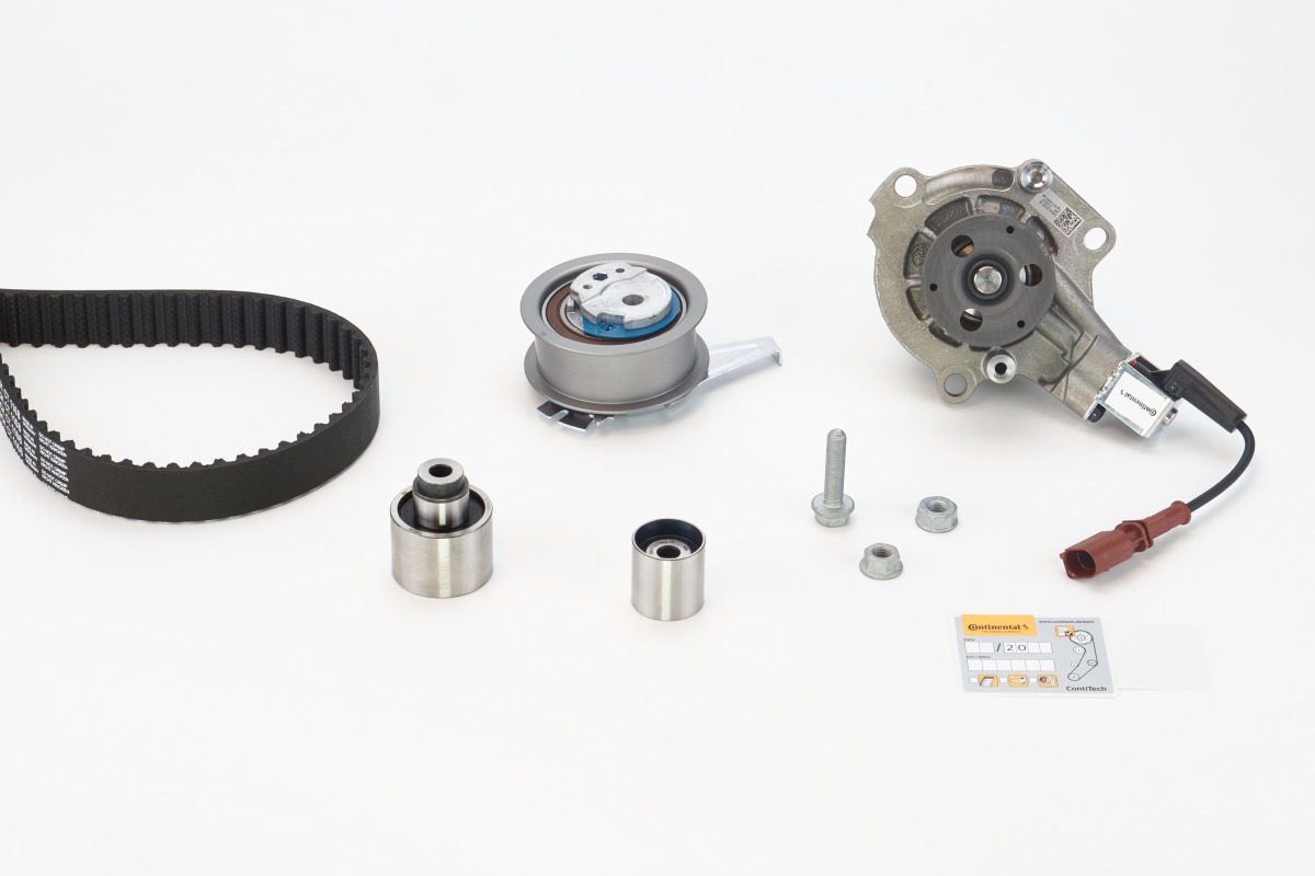 Set pompa apa + curea dintata SKODA OCTAVIA III (5E3, NL3, NR3) 1.6 TDI  diesel 110 cai CONTITECH CT1168WP1