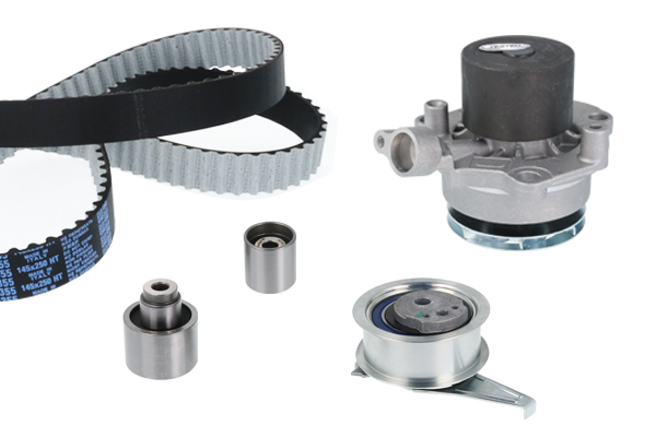 Set pompa apa + curea dintata SKODA OCTAVIA III (5E3, NL3, NR3) 1.6 TDI  diesel 110 cai GRAF KP1360-1