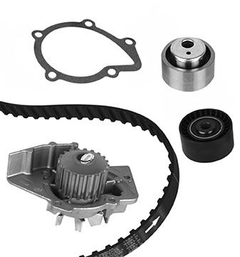Set pompa apa + curea dintata GRAF KP747-2