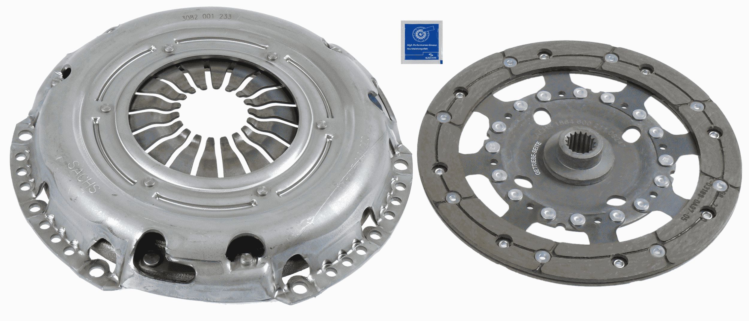 Kit ambreiaj FORD FUSION (JU_) 1.4 TDCi  diesel 68 cai SACHS 3000951246