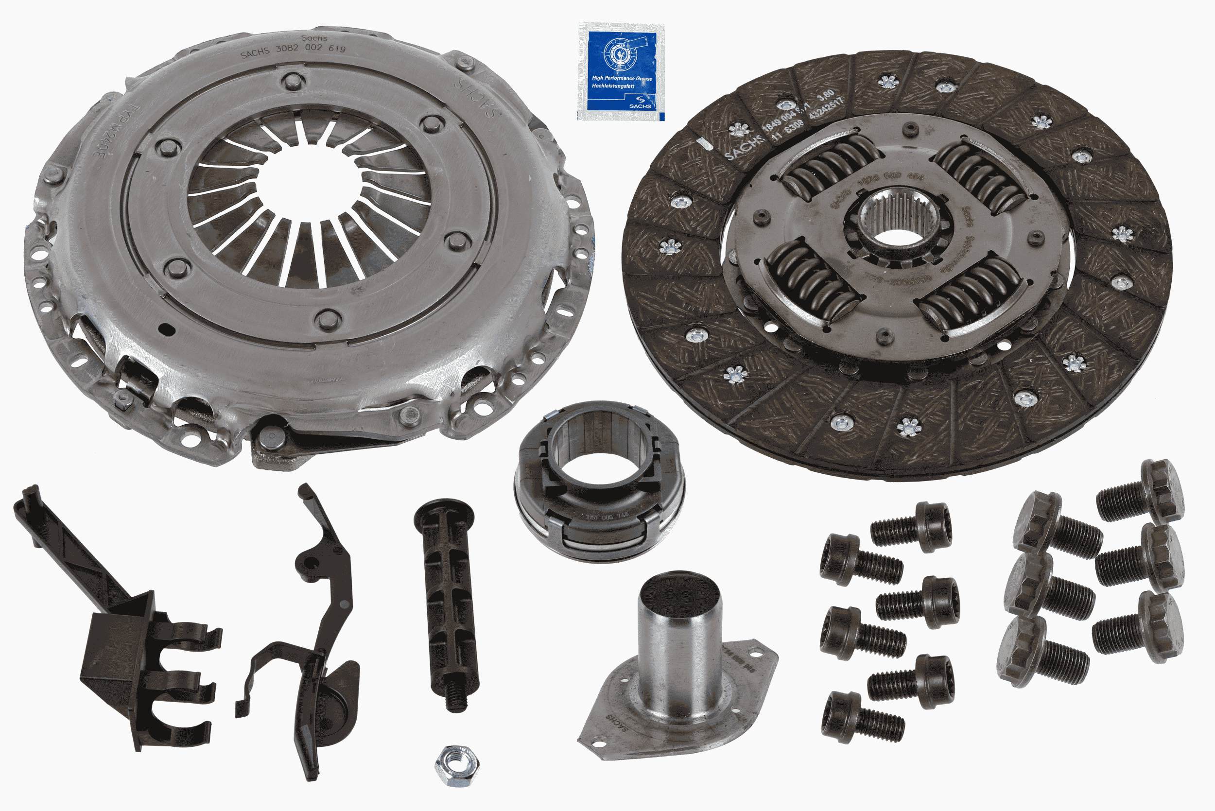 Kit ambreiaj AUDI A6 C7 (4G2, 4GC) 2.0 TDI  diesel 177 cai SACHS 3000970150