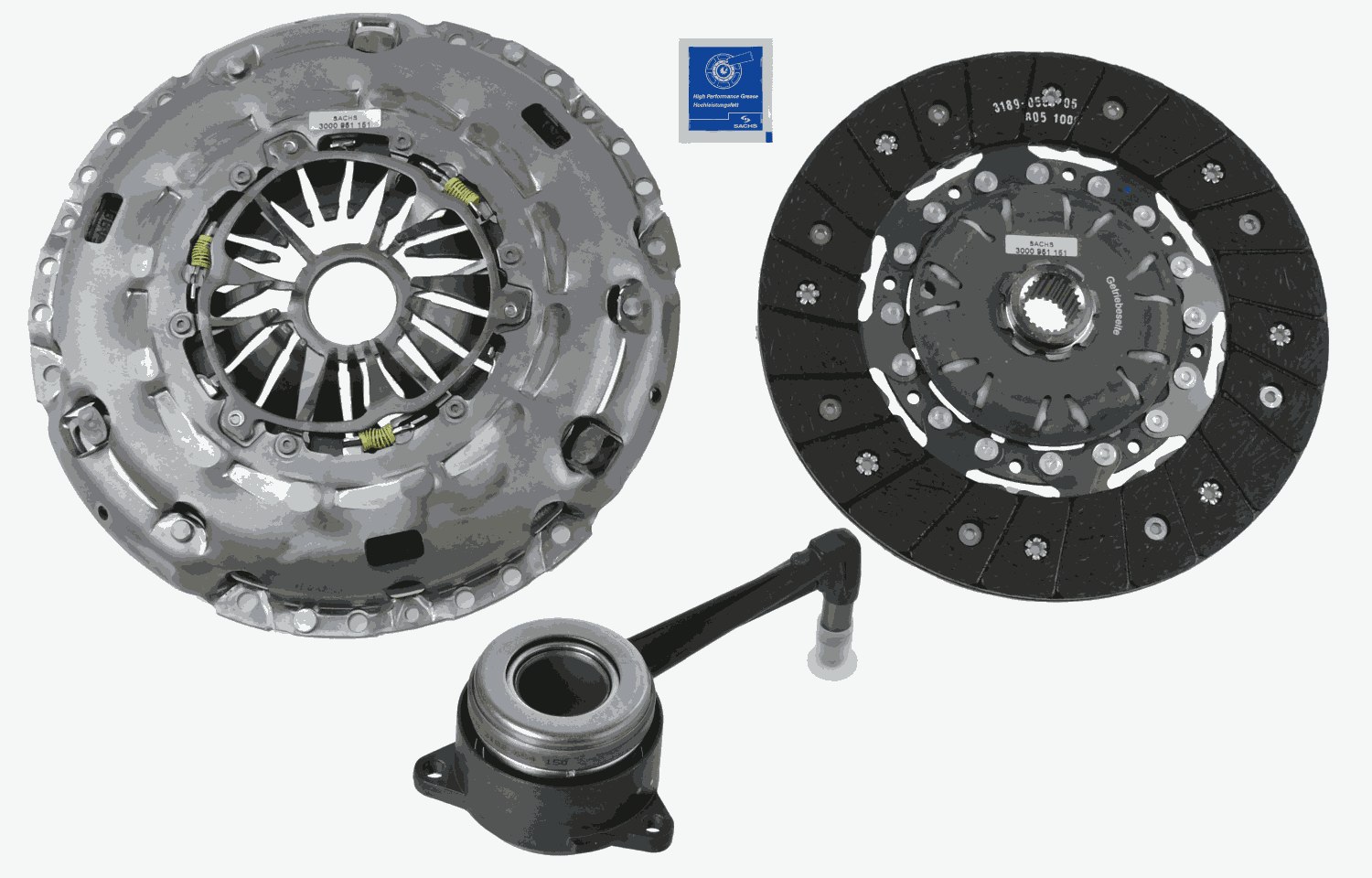 Kit ambreiaj SACHS 3000 990 248