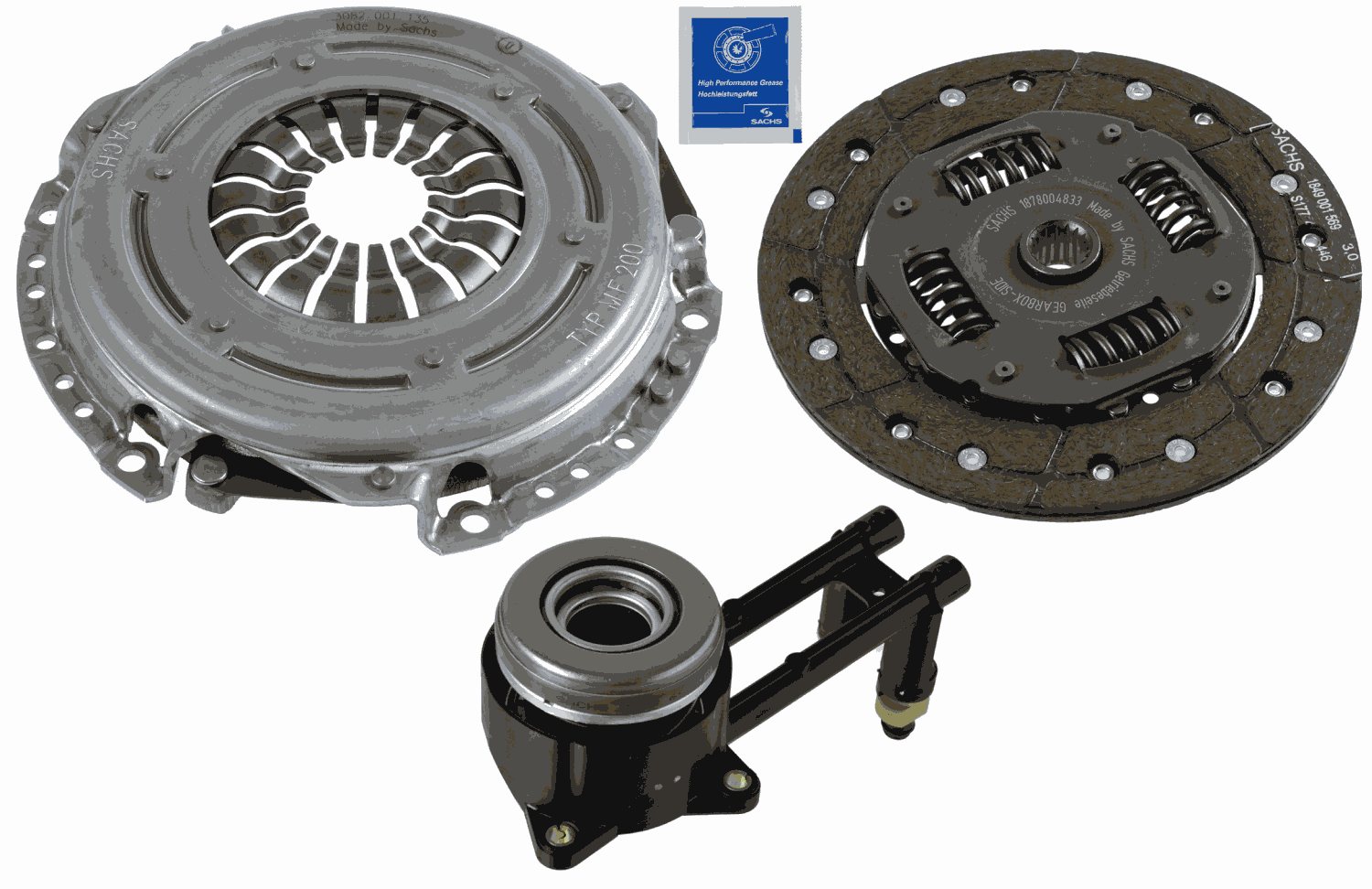 Kit ambreiaj SACHS 3000 990 314
