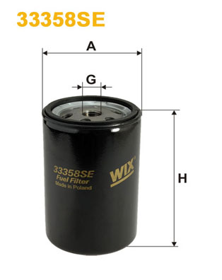 Filtru combustibil WIX FILTERS 33358SE