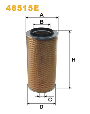 Filtru aer WIX FILTERS 46515E