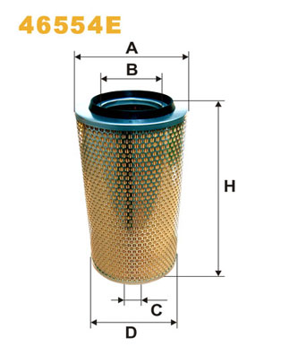 Filtru aer WIX FILTERS 46554E