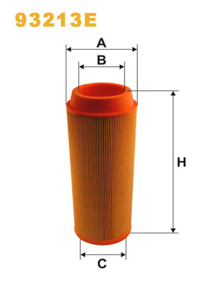 Filtru aer WIX FILTERS 93213E