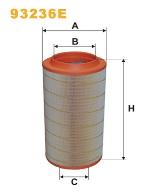 Filtru aer WIX FILTERS 93236E