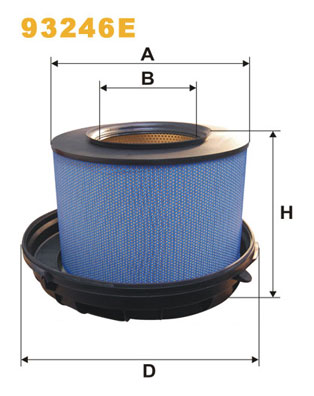 Filtru aer WIX FILTERS 93246E