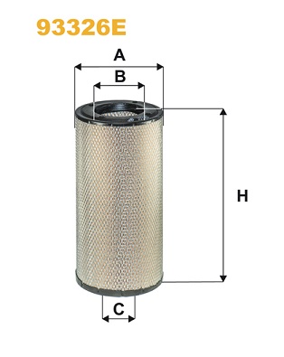 Filtru aer WIX FILTERS 93326E