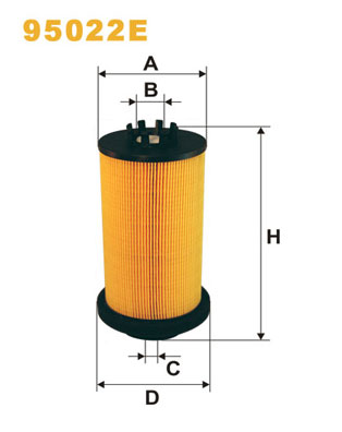 Filtru combustibil WIX FILTERS 95022E