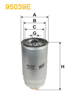Filtru combustibil WIX FILTERS 95039E