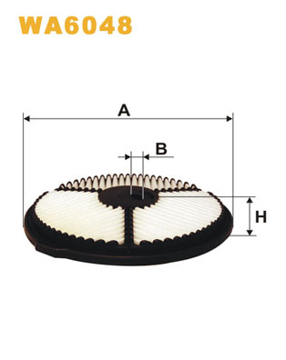 Filtru aer WIX FILTERS WA6048