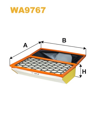 Filtru aer WIX FILTERS WA9767
