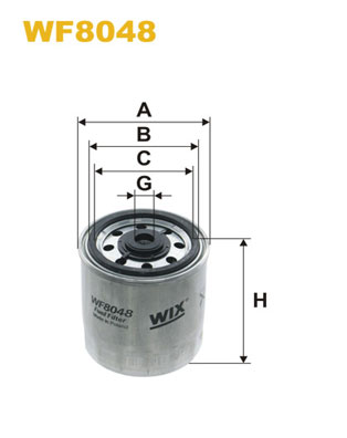 Filtru combustibil WIX FILTERS WF8048
