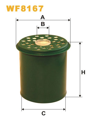 Filtru combustibil WIX FILTERS WF8167