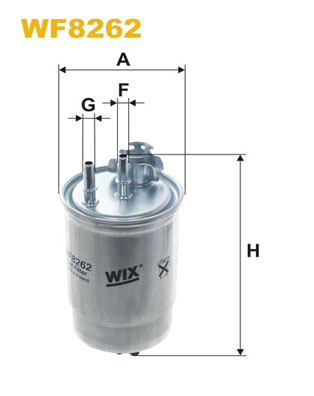 Filtru combustibil WIX FILTERS WF8262