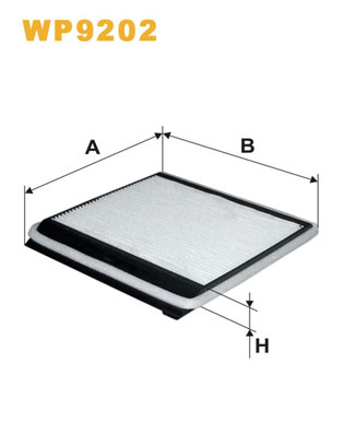 Filtru polen WIX FILTERS WP9202