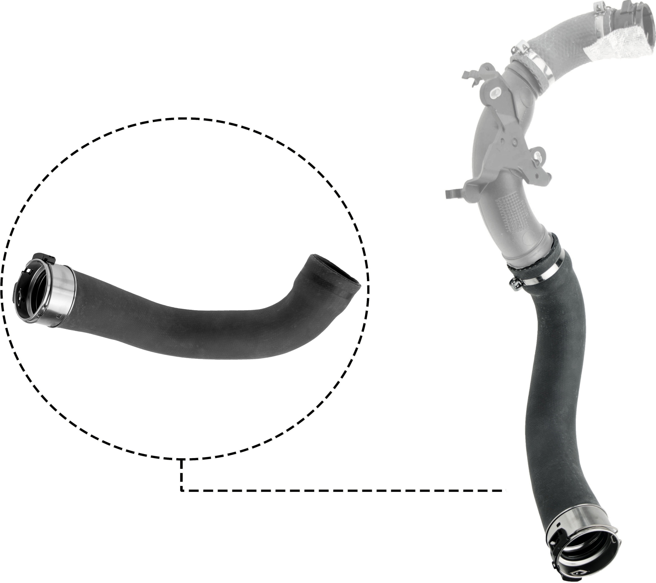 Furtun aer supraalimentare GATES 09-0528