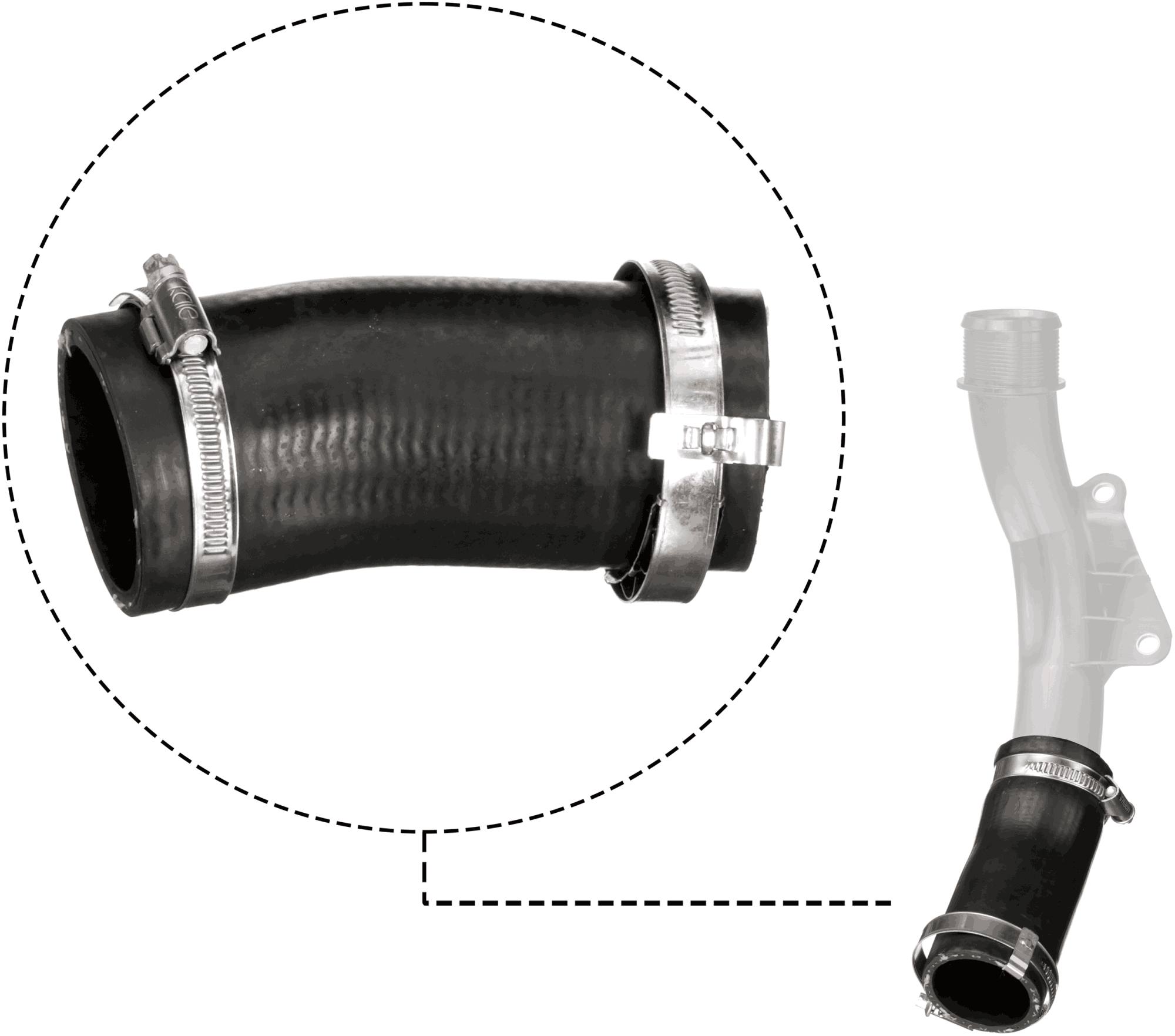 Furtun aer supraalimentare GATES 09-1466