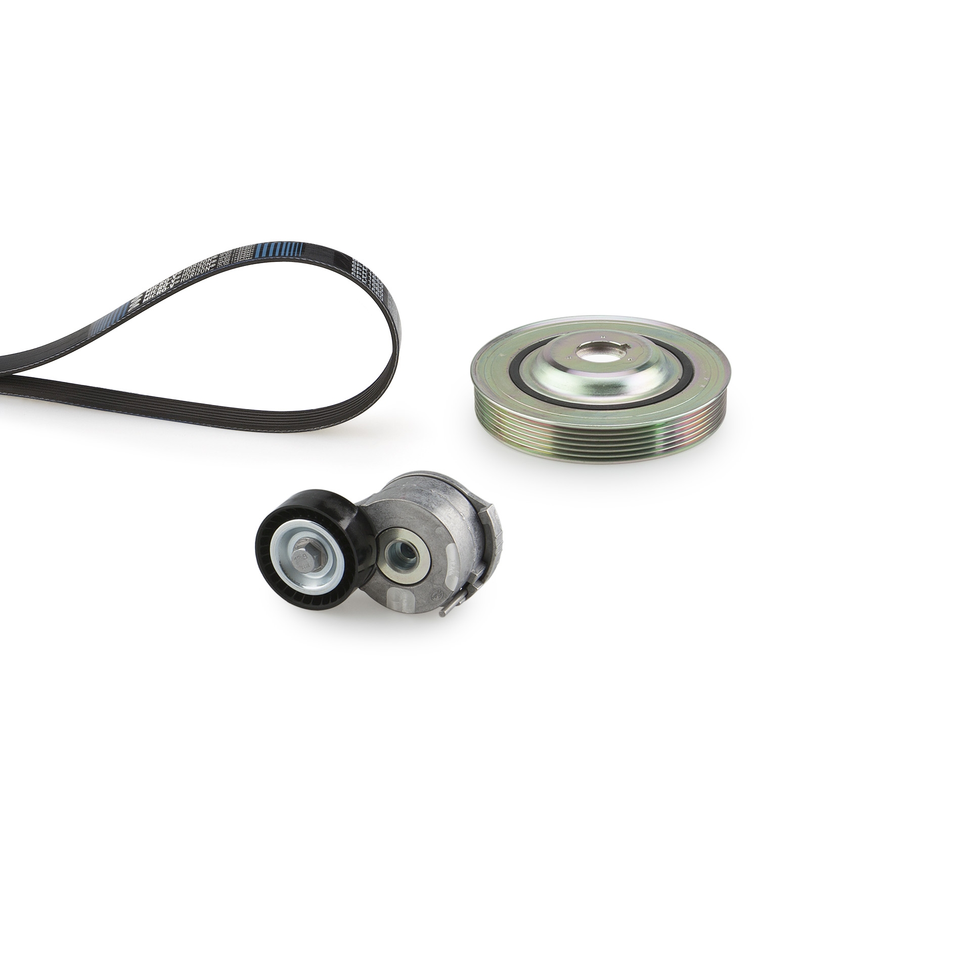 Set curea transmisie cu caneluri GATES K026PK1245