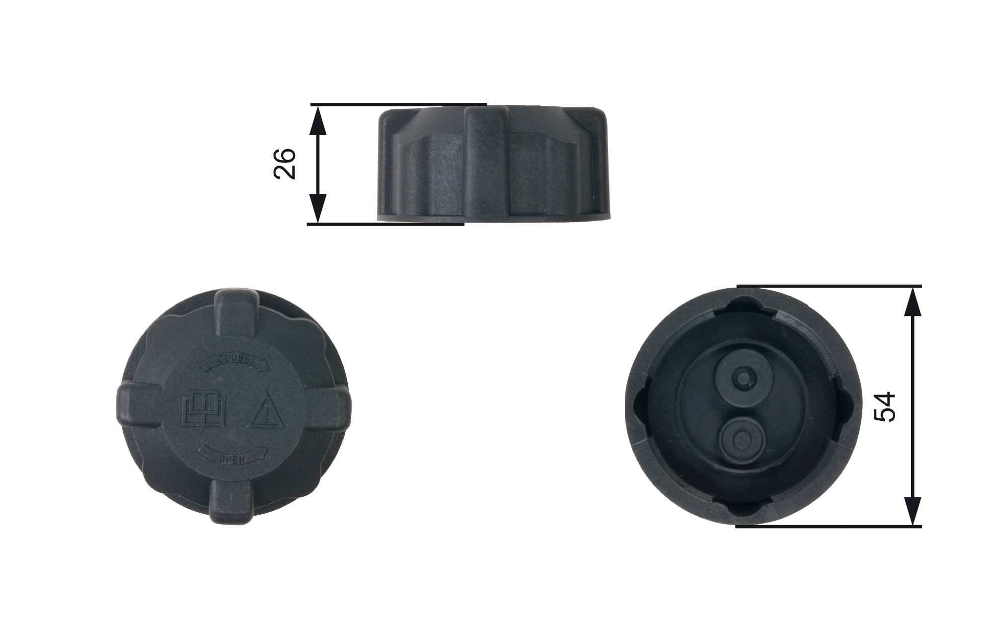 Buson vas expansiune GATES RC202