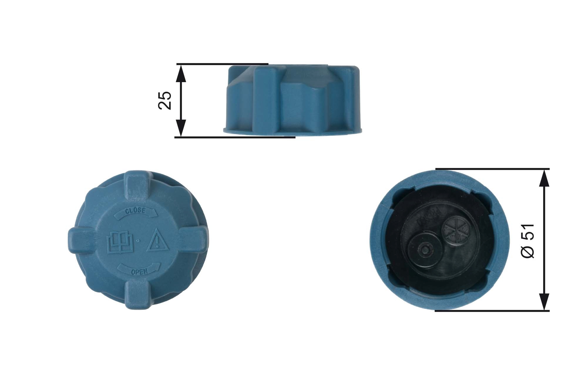 Buson vas expansiune GATES RC220