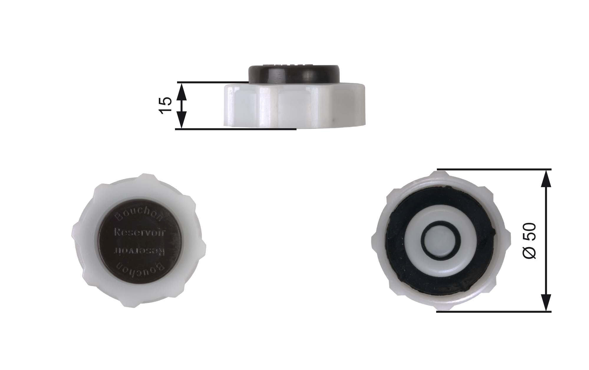 Buson vas expansiune GATES RC222