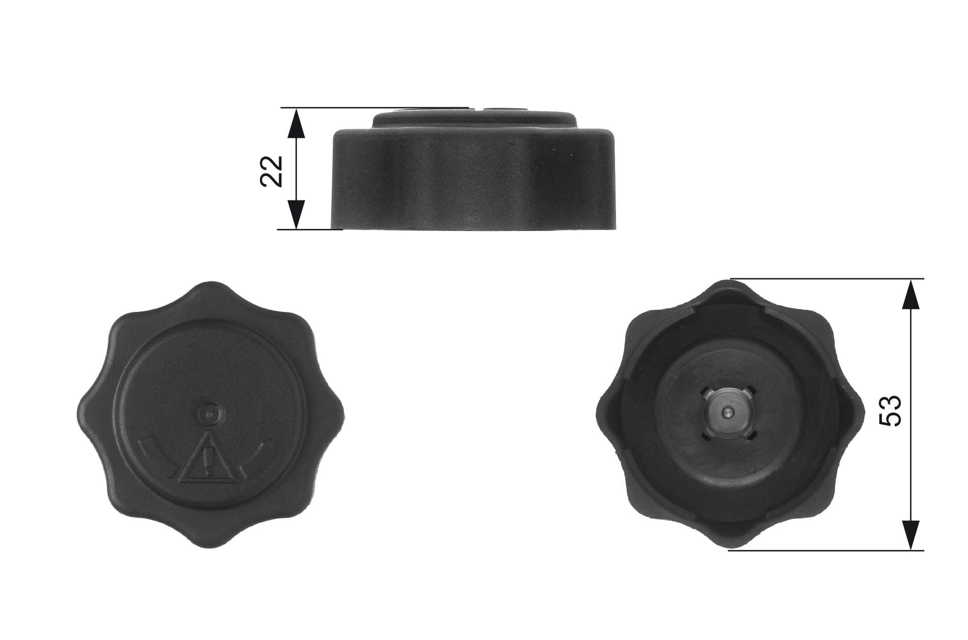 Buson vas expansiune GATES RC229