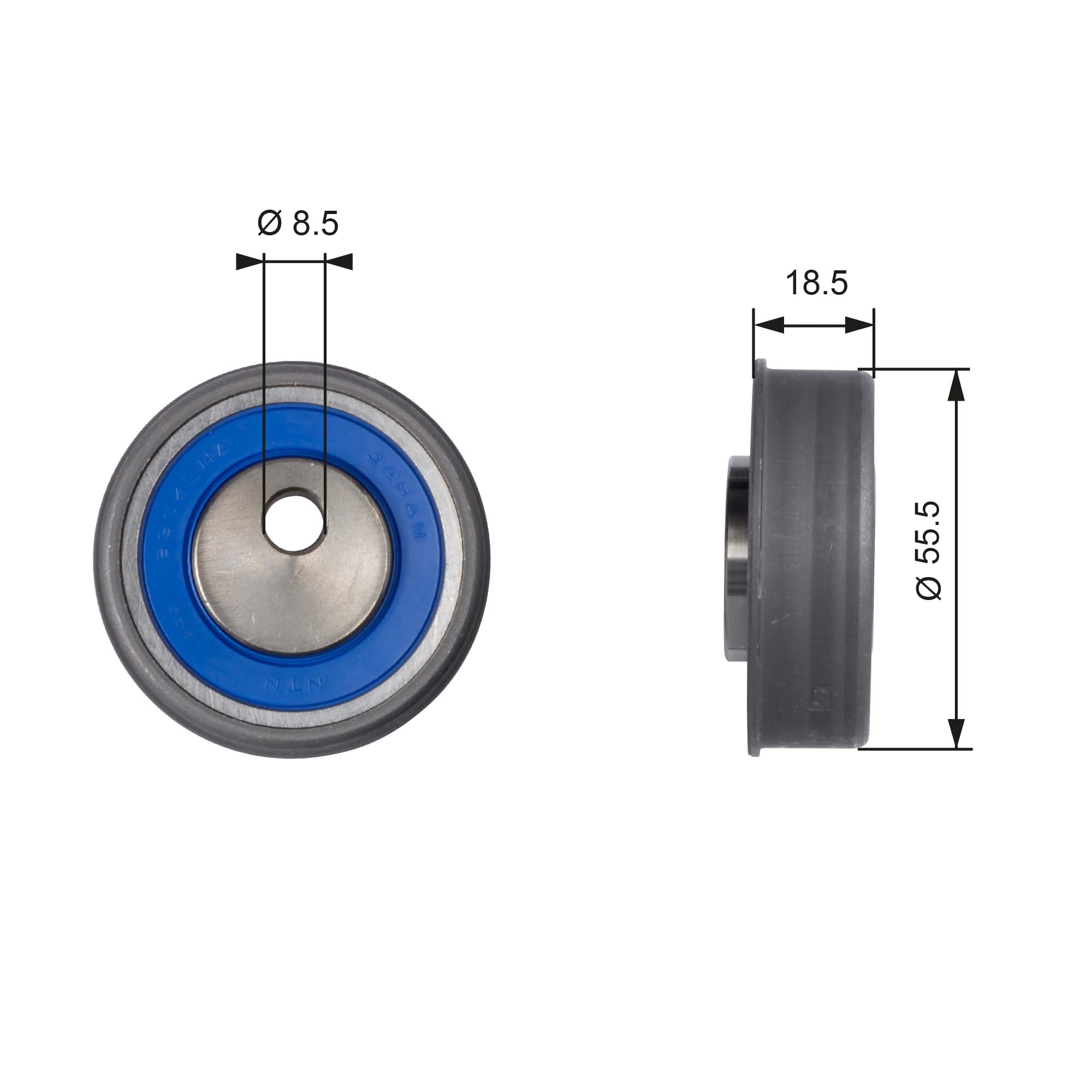 Rola intinzator curea distributie GATES T41038