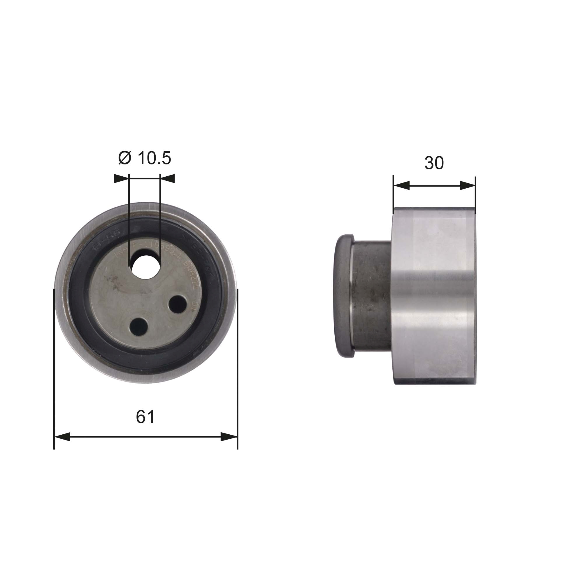Rola intinzator curea distributie GATES T41118