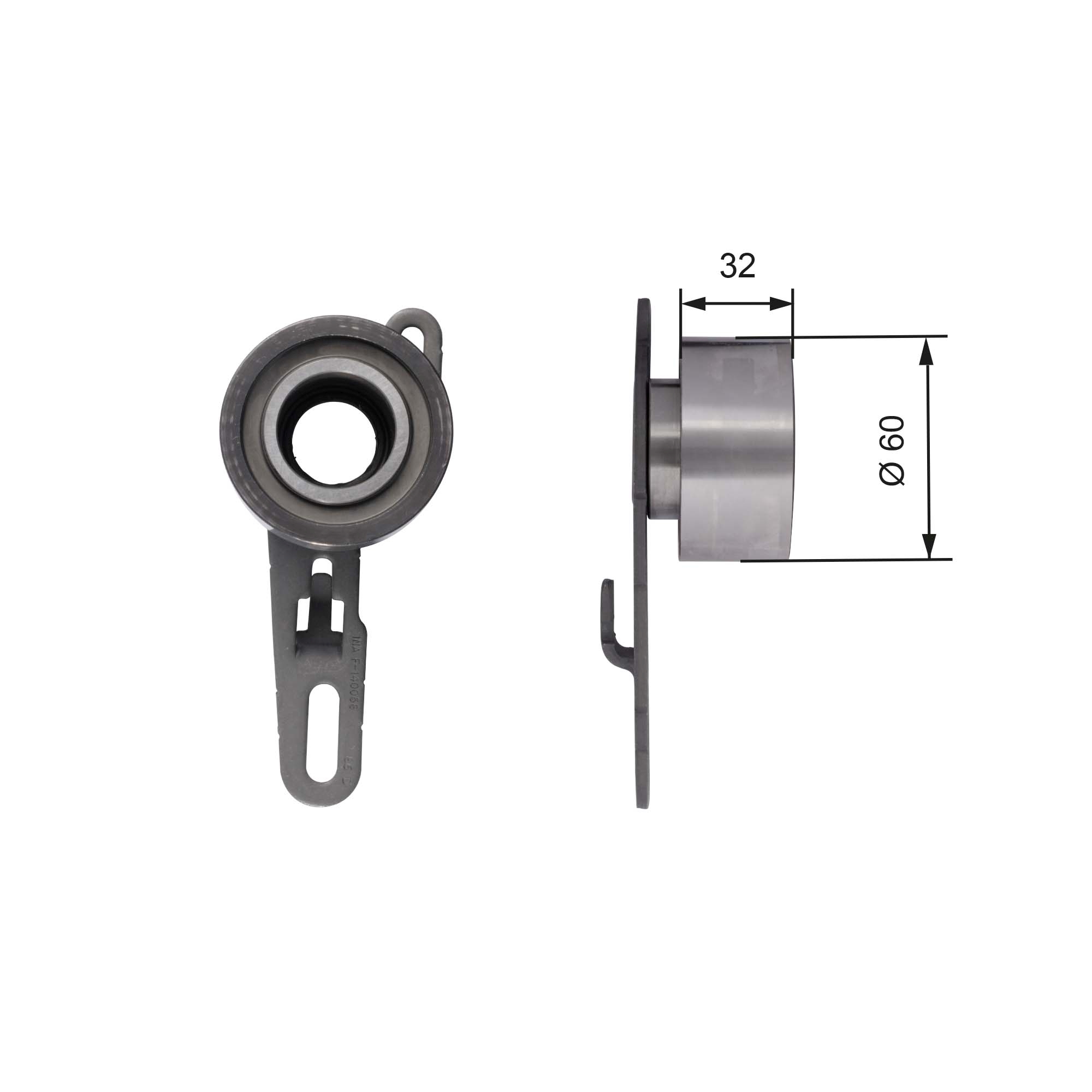 Rola intinzator curea distributie GATES T41150