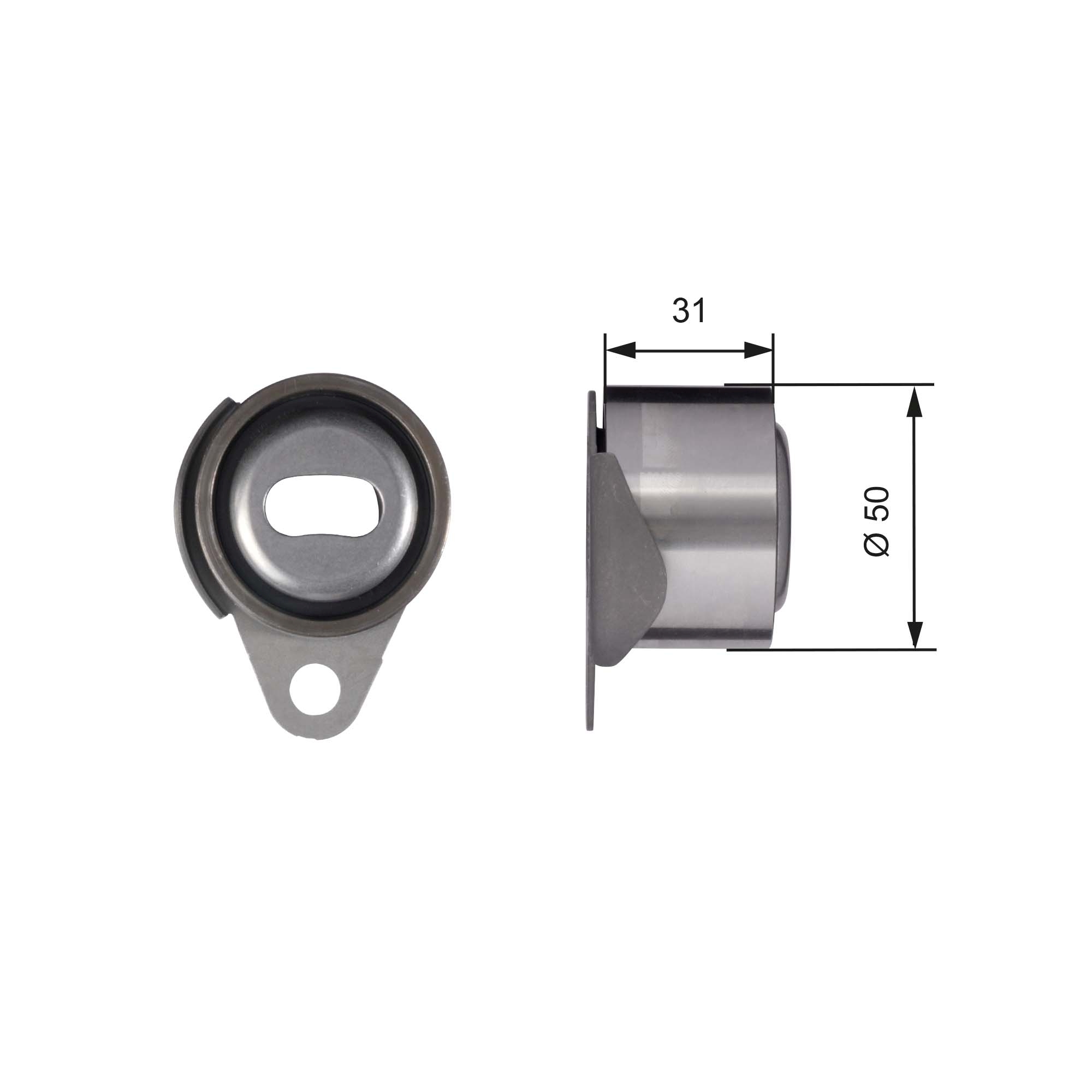 Rola intinzator curea distributie GATES T41157