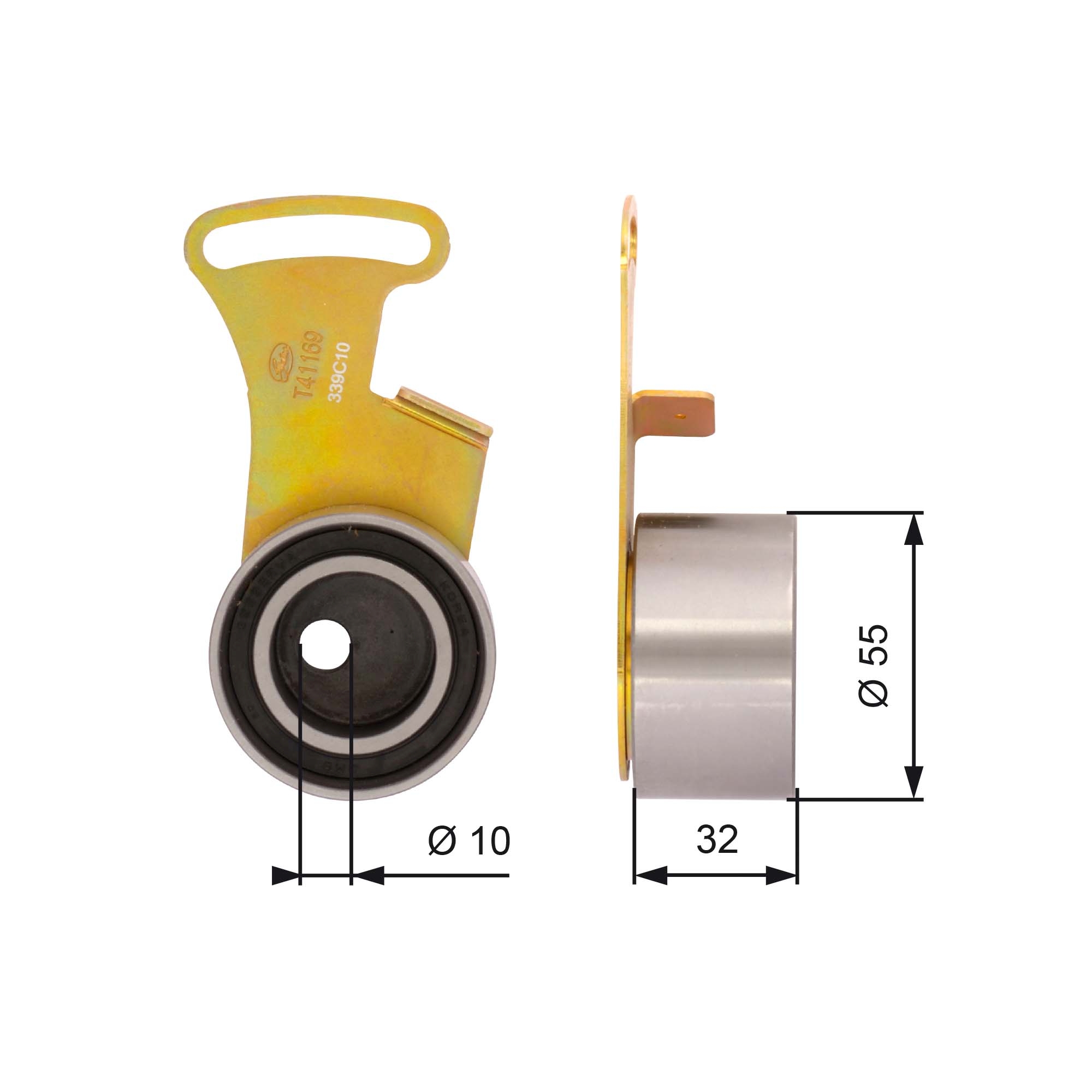 Rola intinzator curea distributie GATES T41169