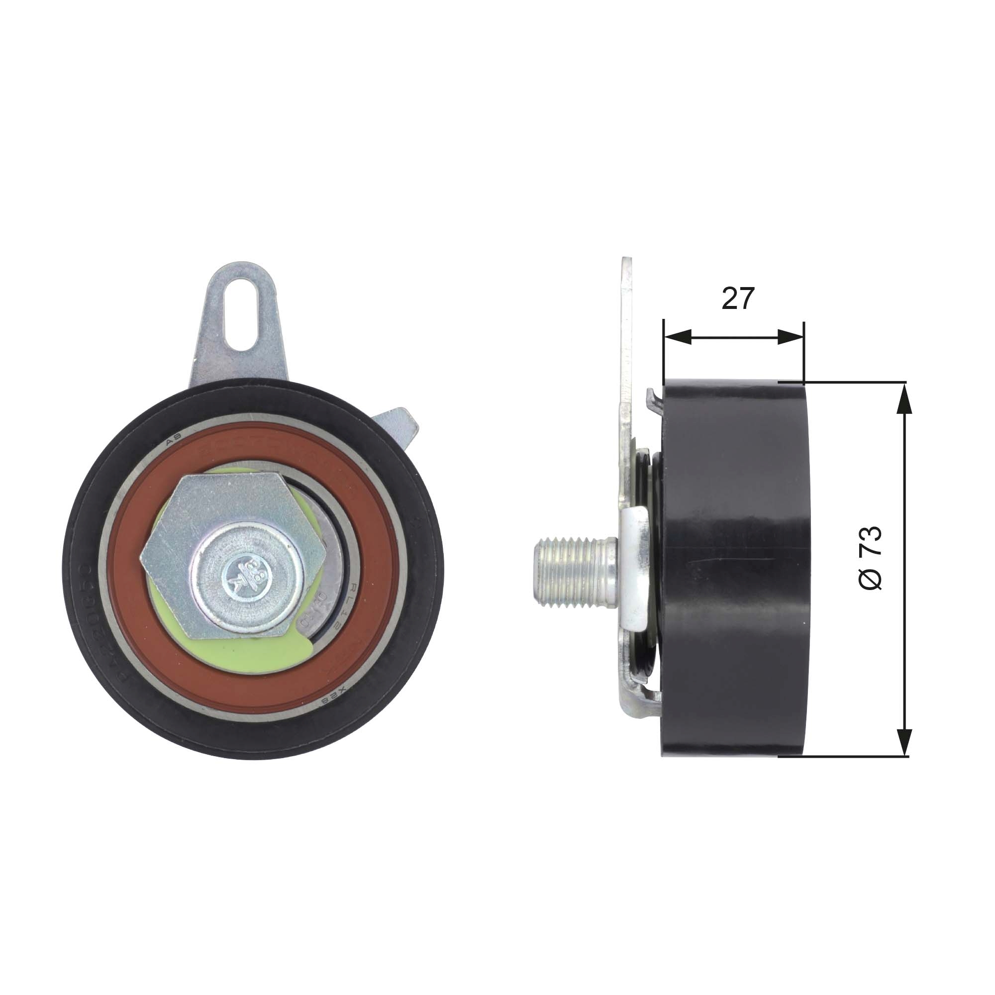 Rola intinzator curea distributie GATES T43036
