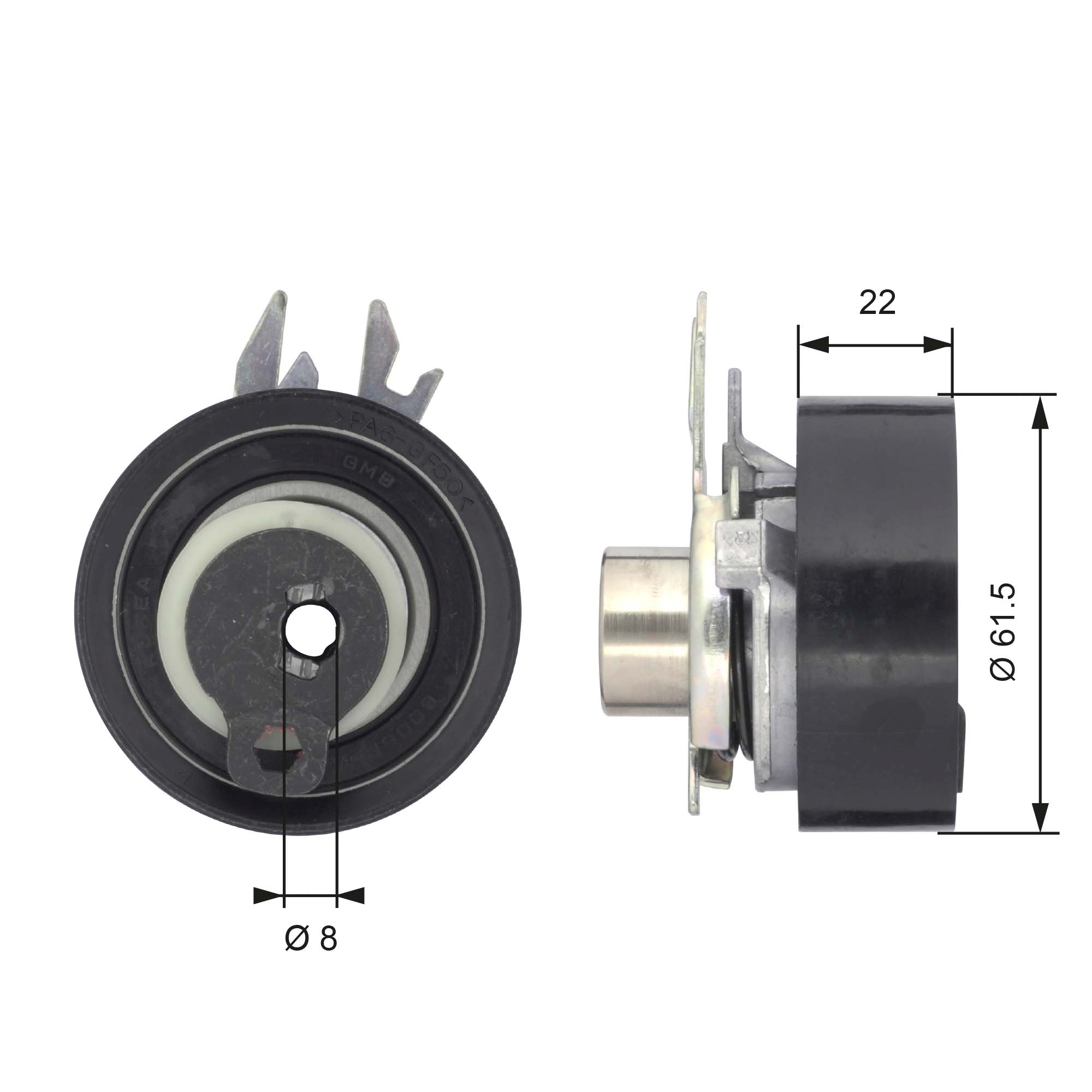 Rola intinzator curea distributie GATES T43046