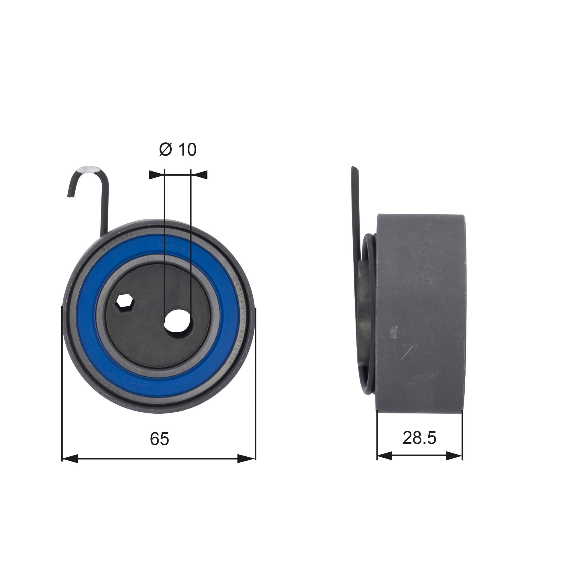 Rola intinzator curea distributie GATES T43144