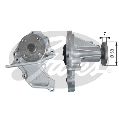Pompa de apa GATES WP0118