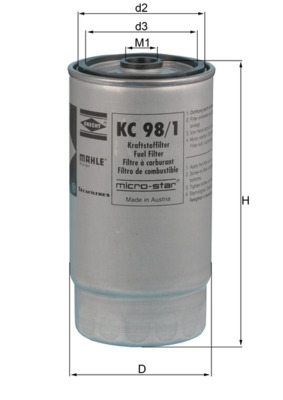 Filtru combustibil KNECHT KC 98/1