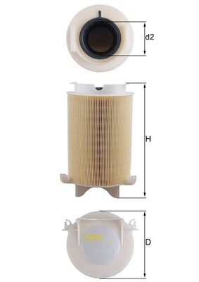 Filtru aer KNECHT LX 1566