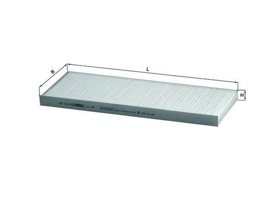 Filtru polen KNECHT LA 49