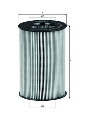 Filtru aer KNECHT LX 813