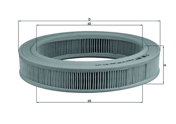 Filtru aer KNECHT LX 203