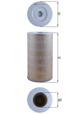 Filtru aer KNECHT LX 941